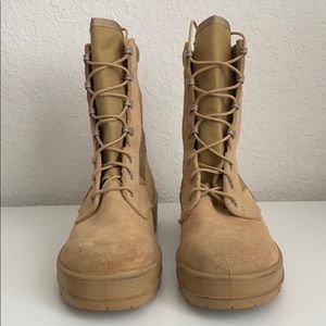 Military Vibram Boot Genuine Leather Upper 7.5 W